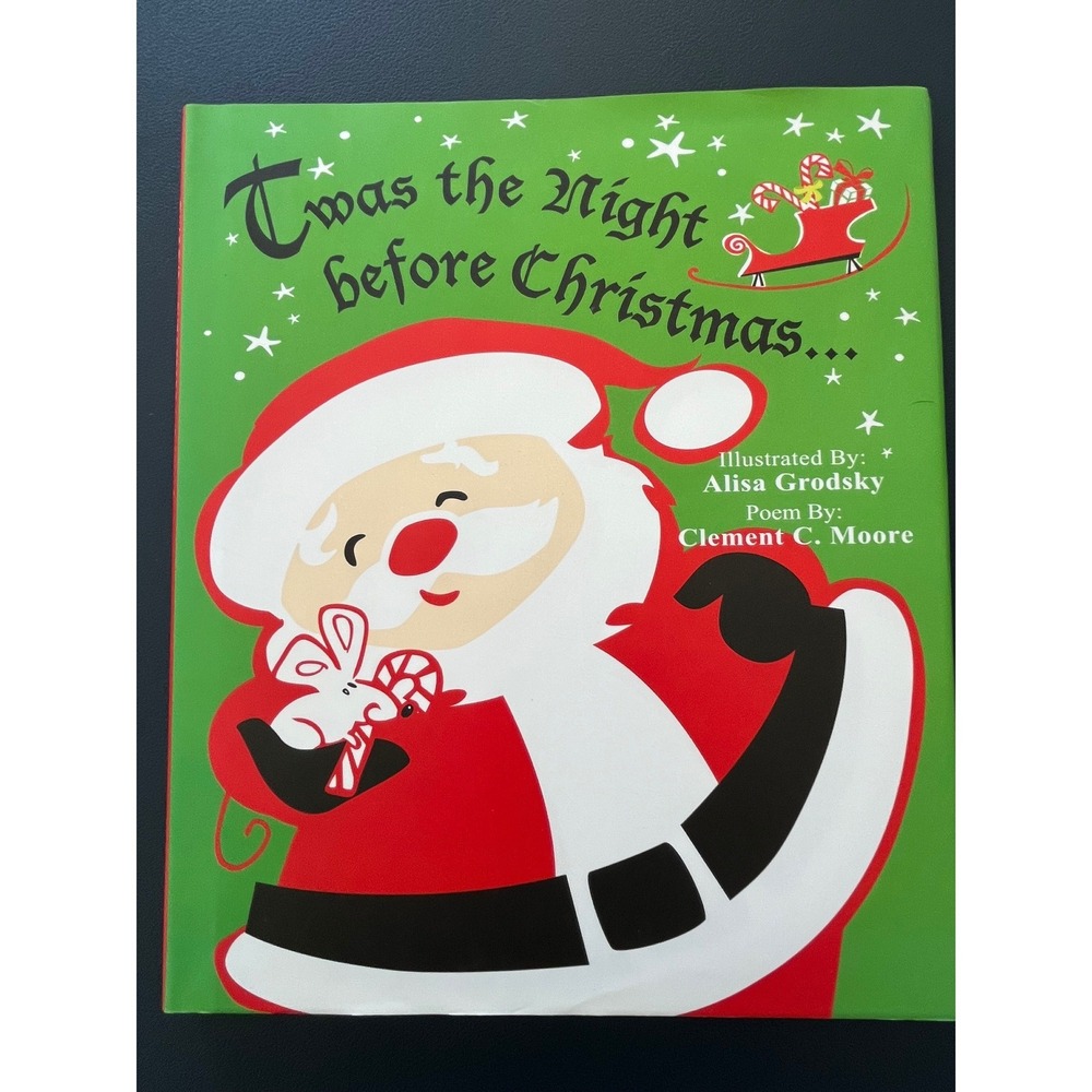 Twas The Night Before Christmas Book First Edition Fourth Printing